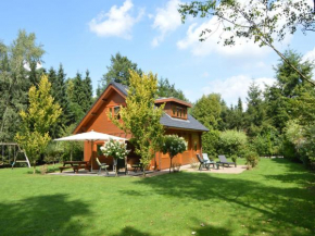 Beautiful wooden villa on a large private site on the Veluwe